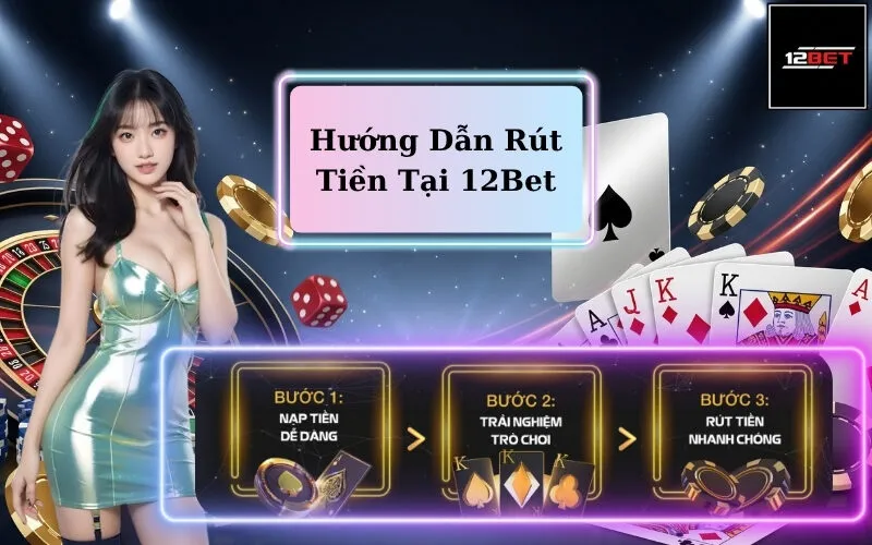 Hướng Dẫn Rút Tiền tại 12Bet