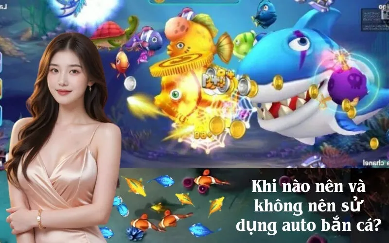 Khi nào nên và không nên sử dụng auto bắn cá