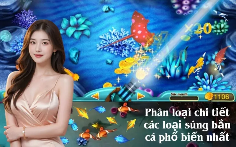 Phân loại chi tiết các loại súng bắn cá phổ biến nhất